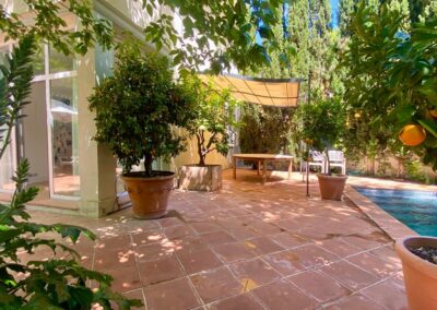 Jardin para comuniones