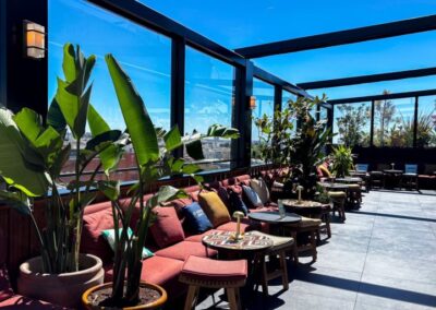 Rooftop climatizado para bodas