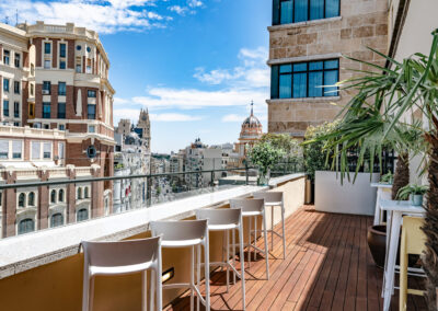 Terraza calle Gran Vía 7 – Madrid