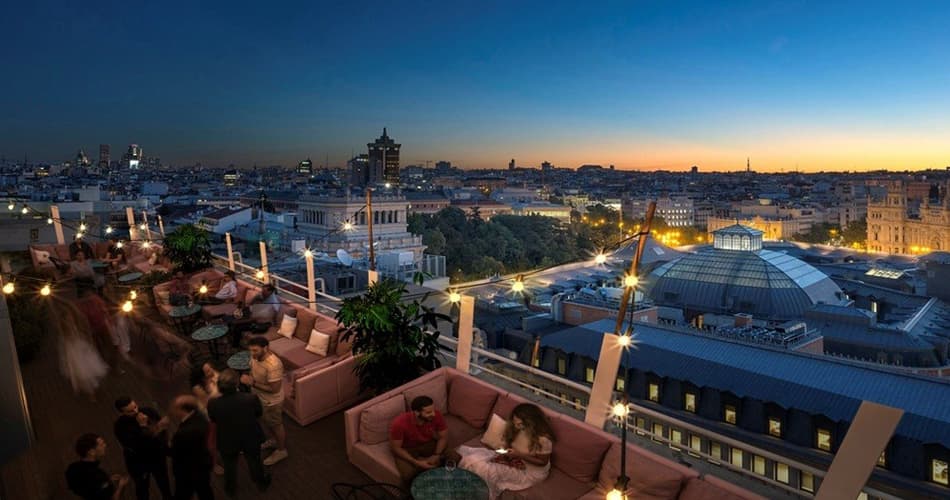 Alquiler de terrazas y azoteas para eventos en Madrid o Barcelona con vistas 360º