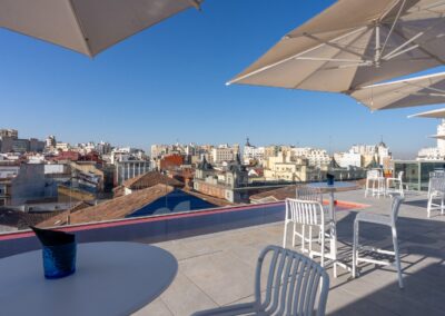 Terraza para celebraciones en Madrid